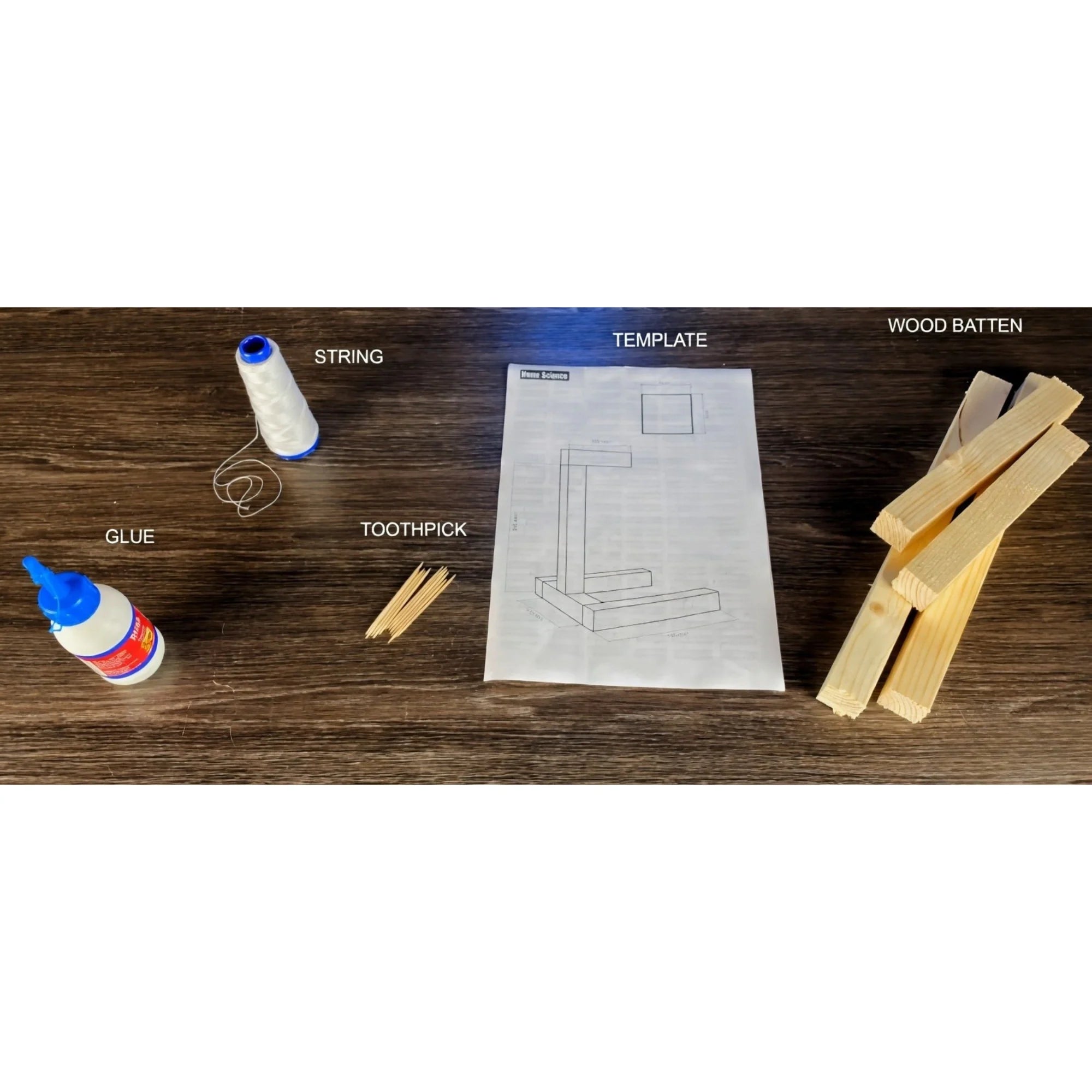 Anti-gravity Wooden Stand